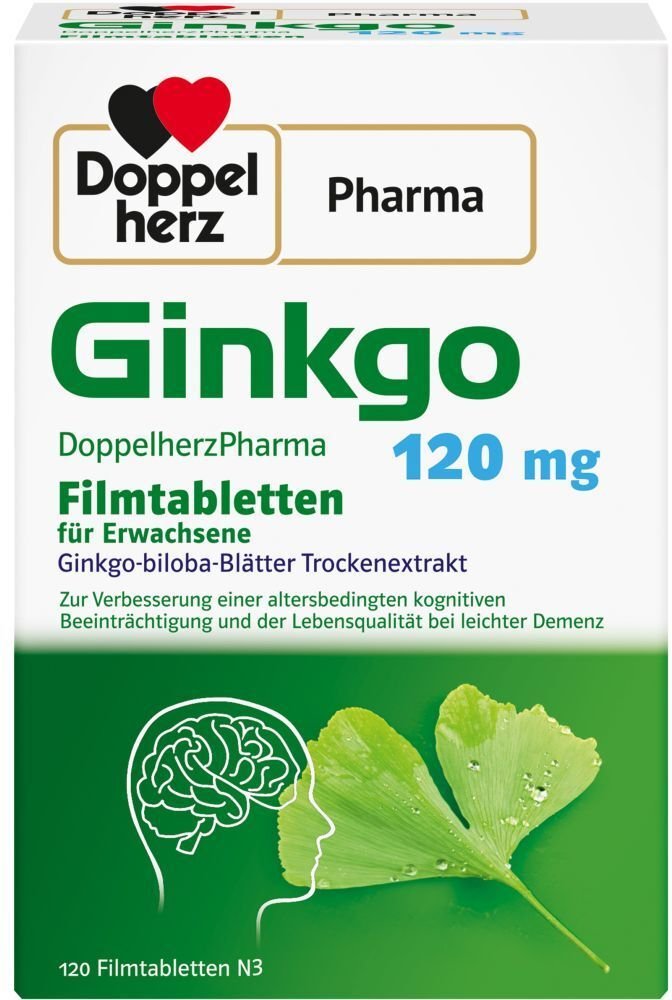 Ginkgo Doppelherzpharma 120 mg Filmtabletten St