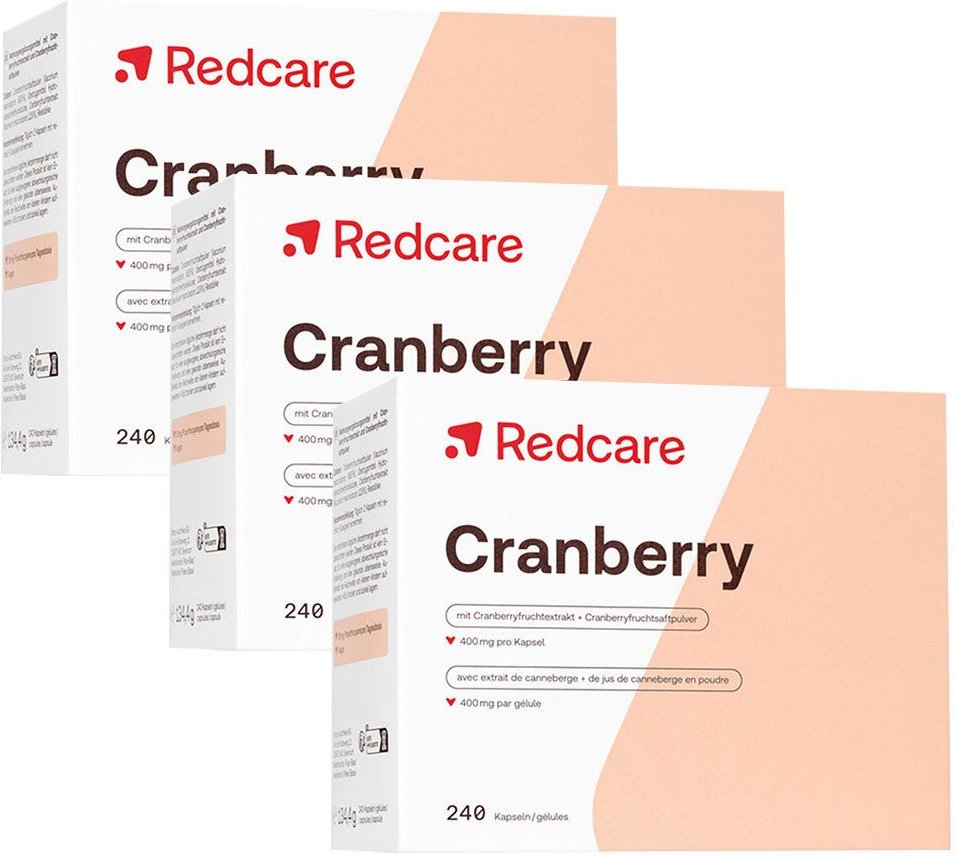 Redcare Cranberry Kapseln 3x134,4 g