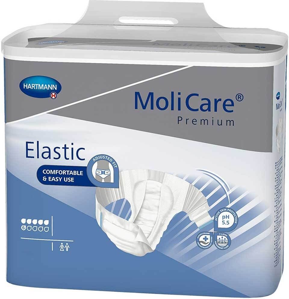 Molicare Premium Elastic Slip 6 Tropfen Gr.XL 4x14 St Einweghosen