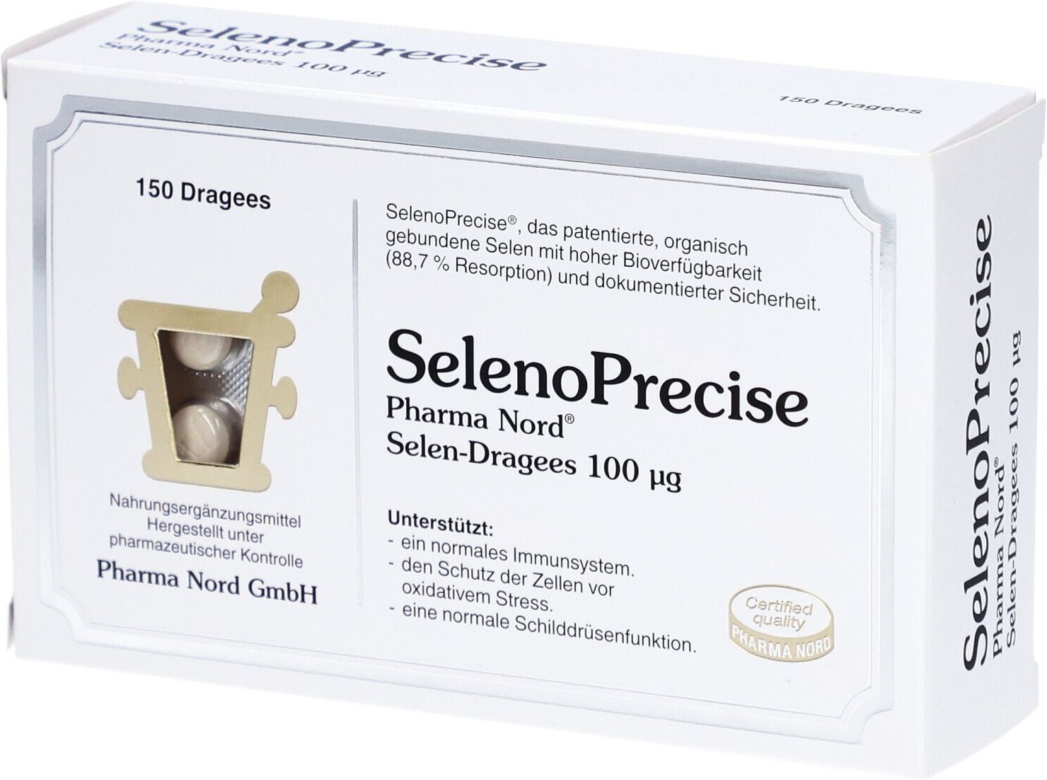 Selenoprecise 100 µg Pharma Nord Dragees 150 St