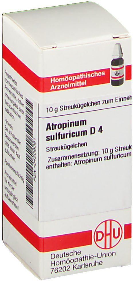 Atropinum Sulfuricum D 4 Globuli 10 g