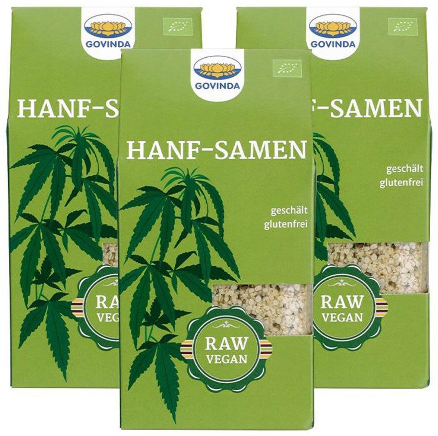 Govinda Bio Hanfsamen 3x150 g Samen