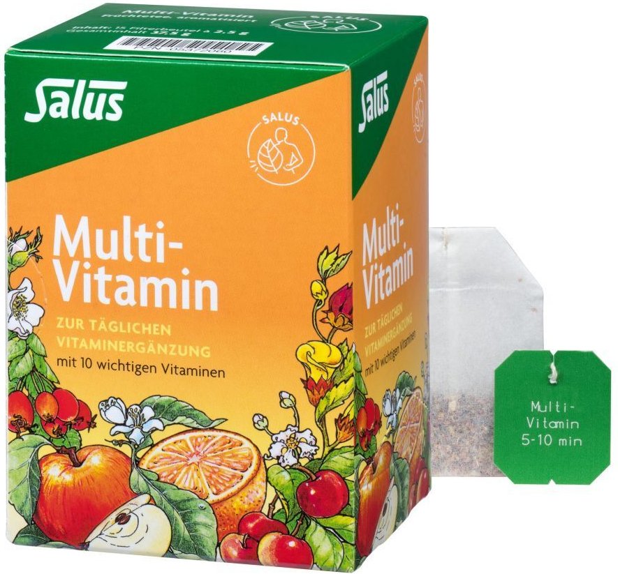 Multi-Vitamin Früchtetee m.natürl.Aroma Salus Fbtl 15 St Filterbeutel