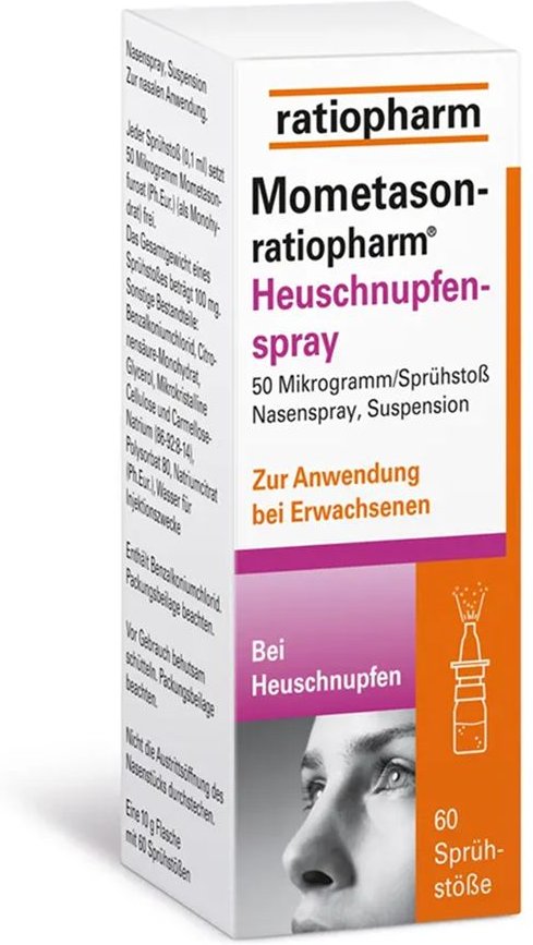 MOMETASON-ratiopharm Heuschnupfenspray Doppelpack 2x18 g Nasenspray