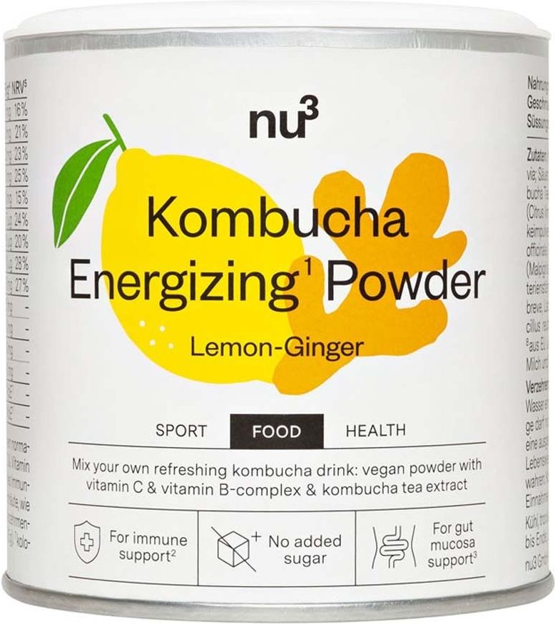 nu3 Kombucha Energizing Powder 150 g Pulver