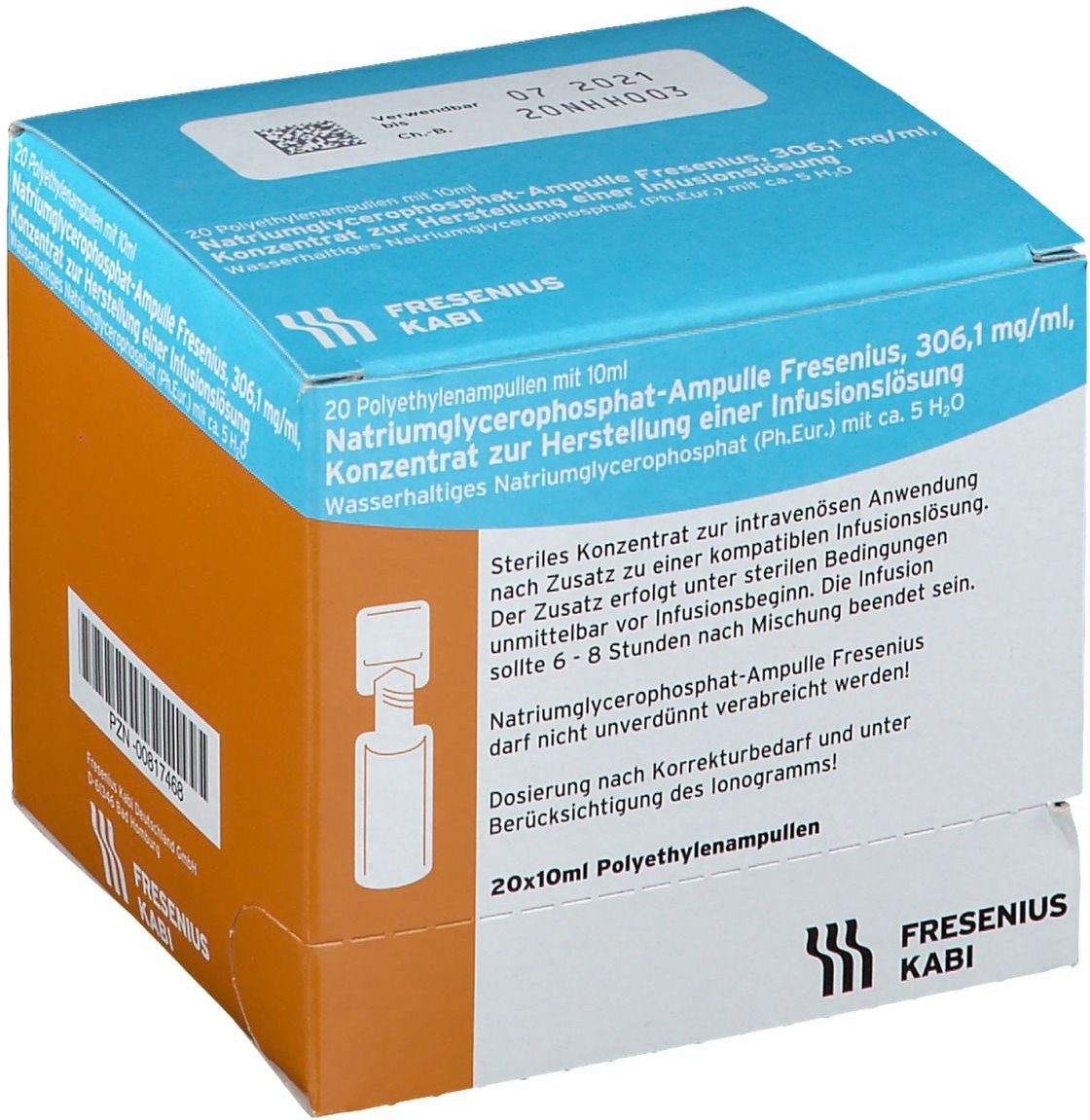 Natriumglycerophosphat Ampulle Infusionslösung -Konzentrat