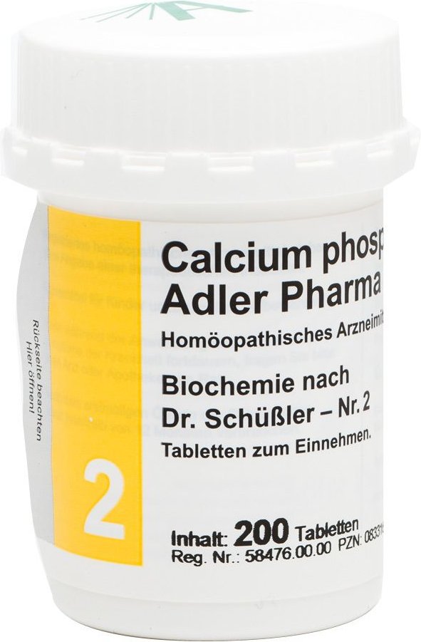 Biochemie Adler 2 Calcium phosphoricum D 6 Tabl. 200 St Tabletten