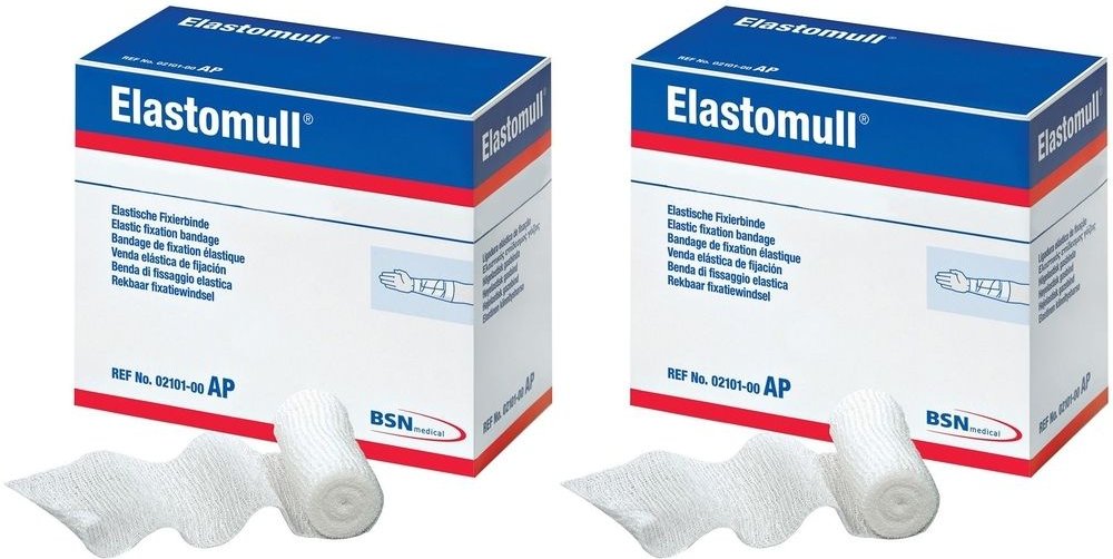 Elastomull 12 cmx4 m elast.Fixierb.2098 2x 2x1 St Binden