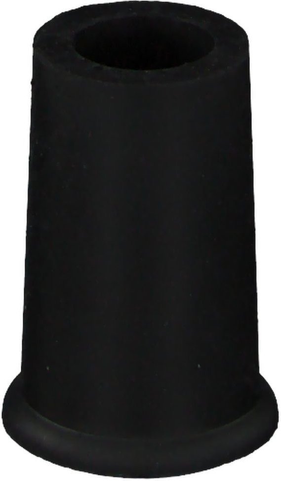 Krückenkapsel Größe 1 18mm schwarz