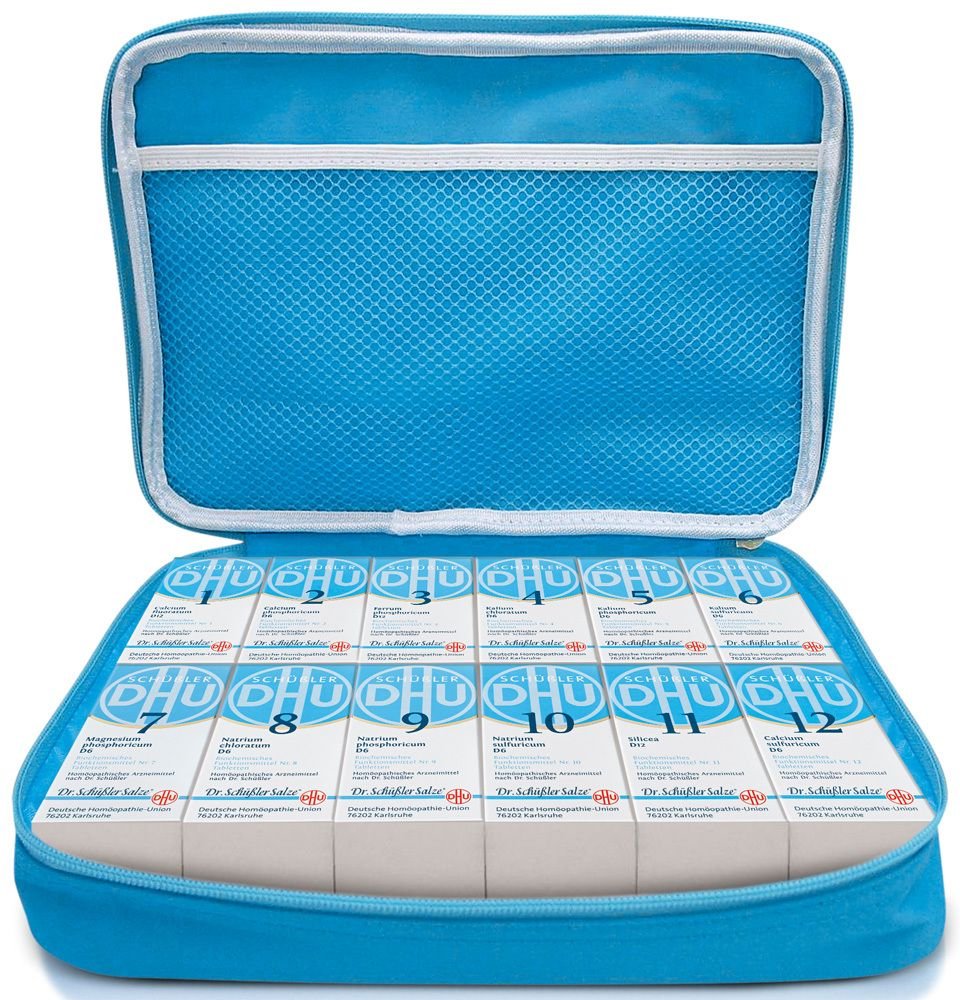 Biochemische Haus- u.Reiseapotheke klein 12x80 St Tabletten