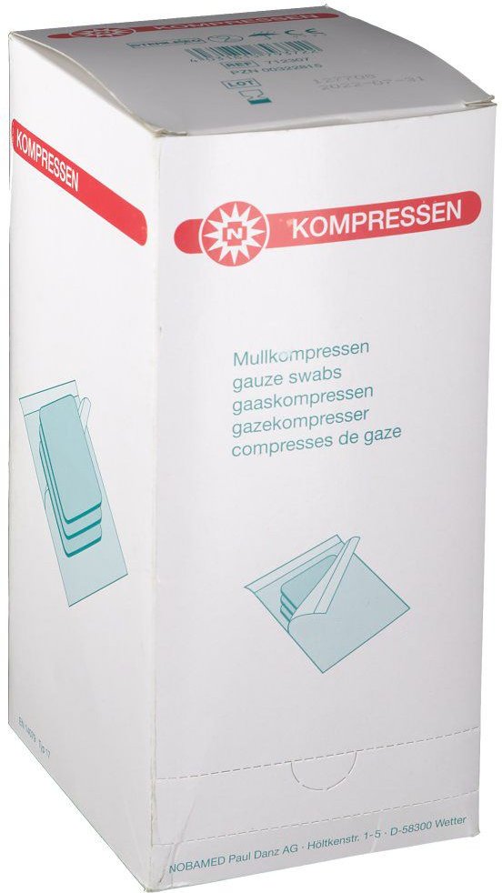 Mullkompressen 10x10 cm steril 16fach 35x2 St Kompressen