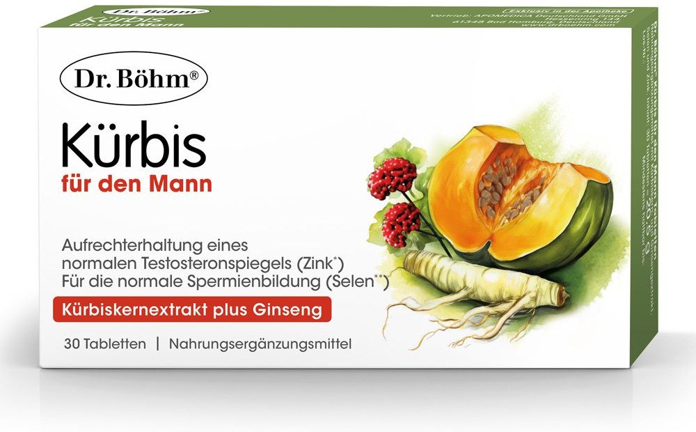 Dr.böhm Kürbis für den Mann Tabletten 30 St