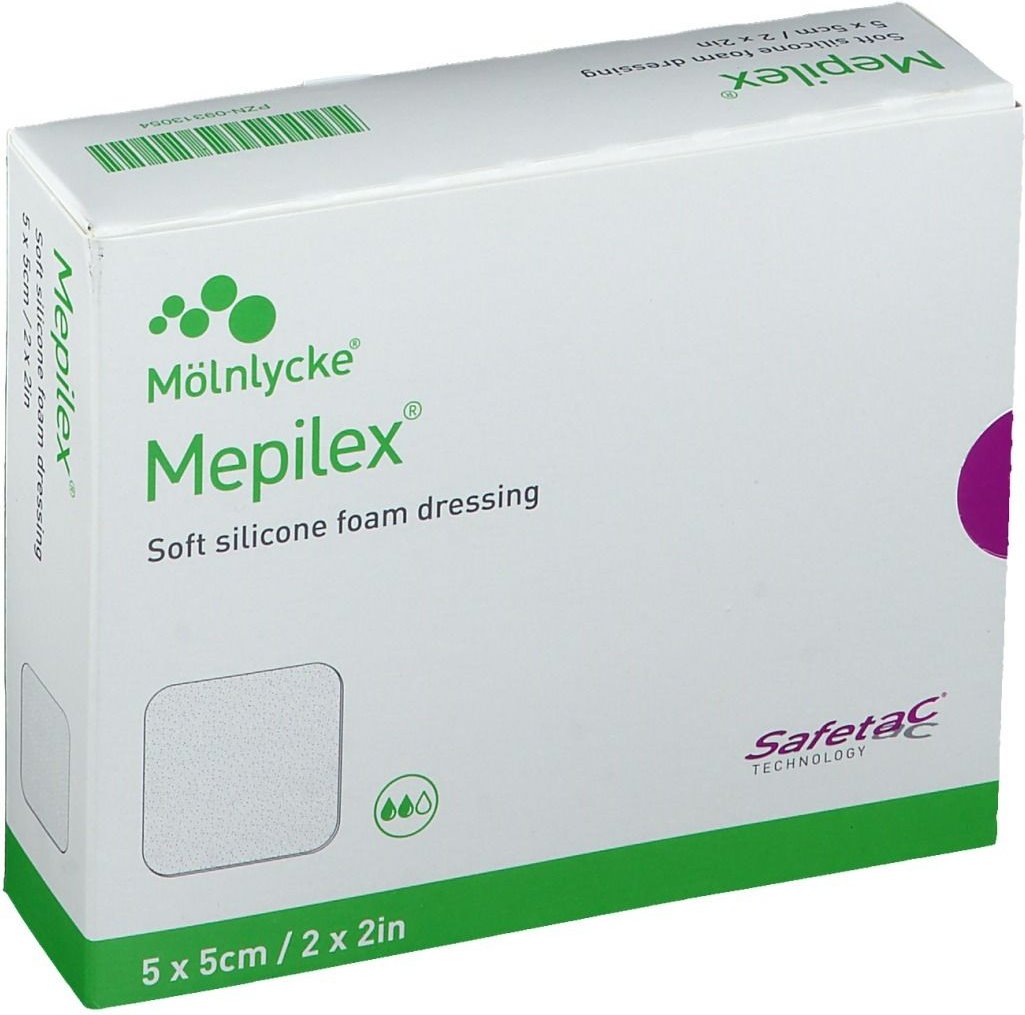 Mepilex 5x5 cm Schaumverband 5 St Verband