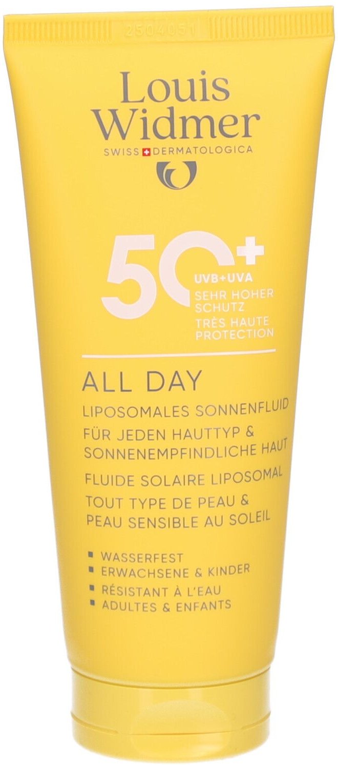 Widmer Sun All Day UV 50+ l.P. 100 ml Emulsion