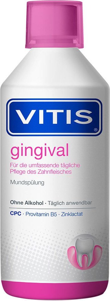 Vitis gingival Mundspülung 500 ml Mundwasser