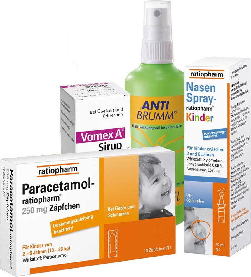 Kids-Reiseapotheke 1 St Set