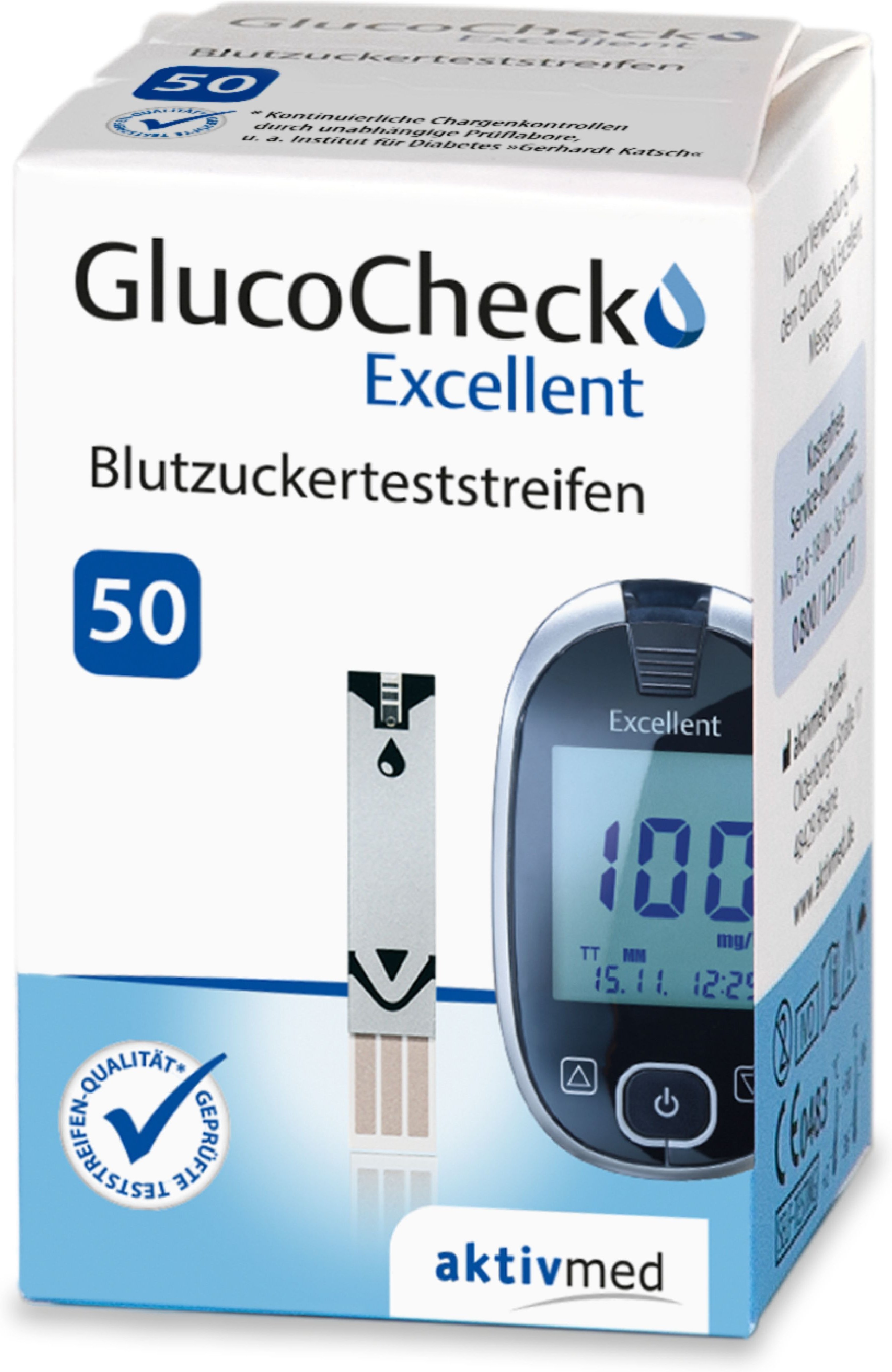 Glucocheck Excellent Teststreifen 50 St