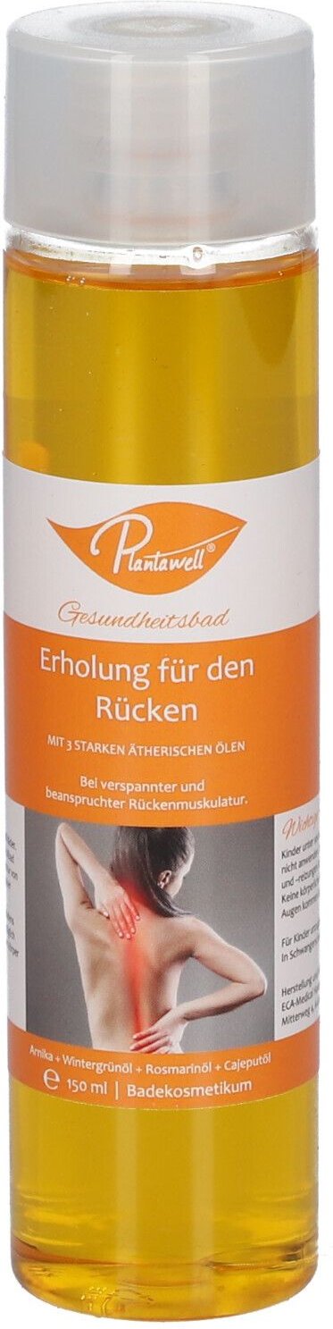 Plantawell Oelbd Erh.ruecken 150 ml Badeöl