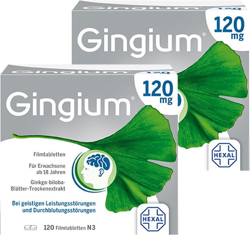 Gingium® 120 mg Set 2x120 St Filmtabletten
