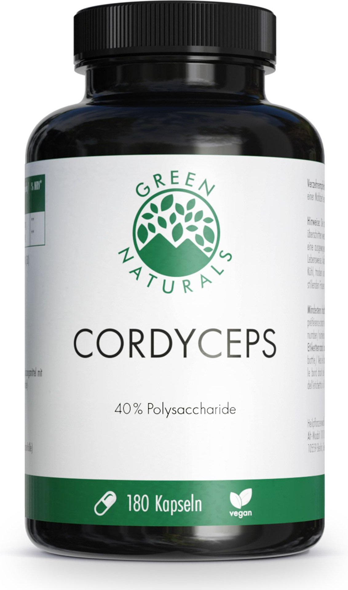 Green Naturals Cordyceps sinensis Kapseln