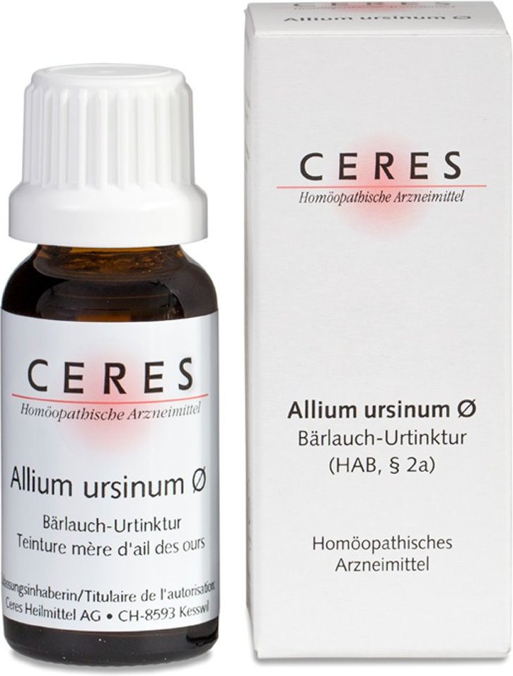 Ceres Allium ursinum Urtinktur 20 ml Tropfen