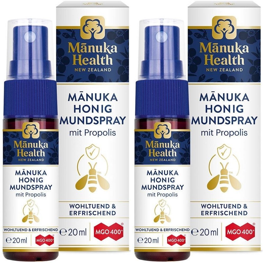 Manuka HEA Mgo400+Ma+Pr MU x2 2x20 ml Spray