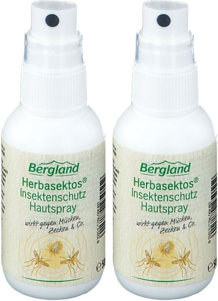 Insektenschutz Hautspray Herbasektos 2x 2x50 ml Spray