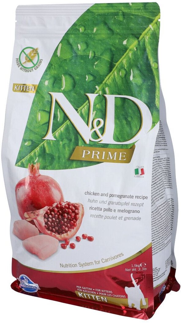 Thumbnail - N&D CAT Pollo&Melogr KIT 1,5Kg 1500 g Pellets