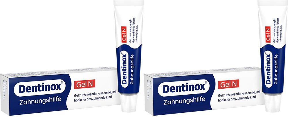 Dentinox GEL N Zahnungshi x2 2x10 g Gel