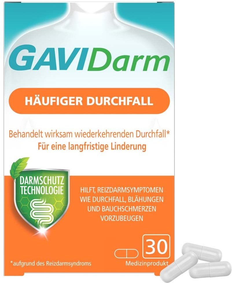 Gavidarm Häufiger Durchfall Kapseln 30 St