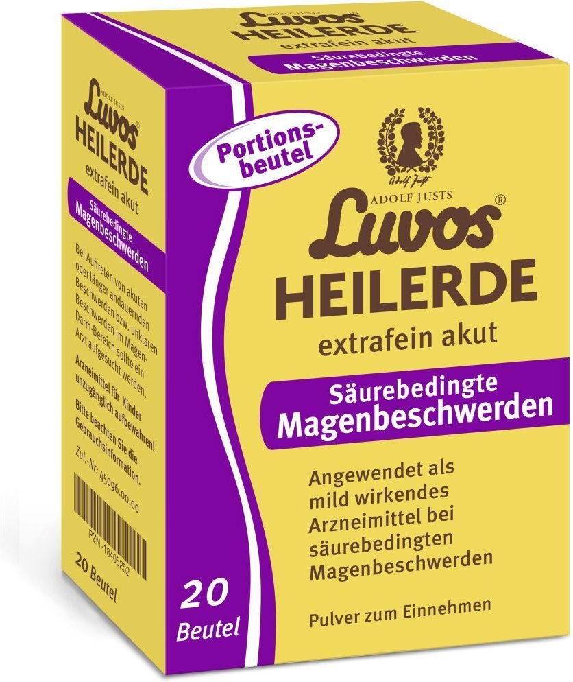 Luvos Heilerde extrafein akut Säureb.Magenbe.Btl. 20x6,5 g Pulver