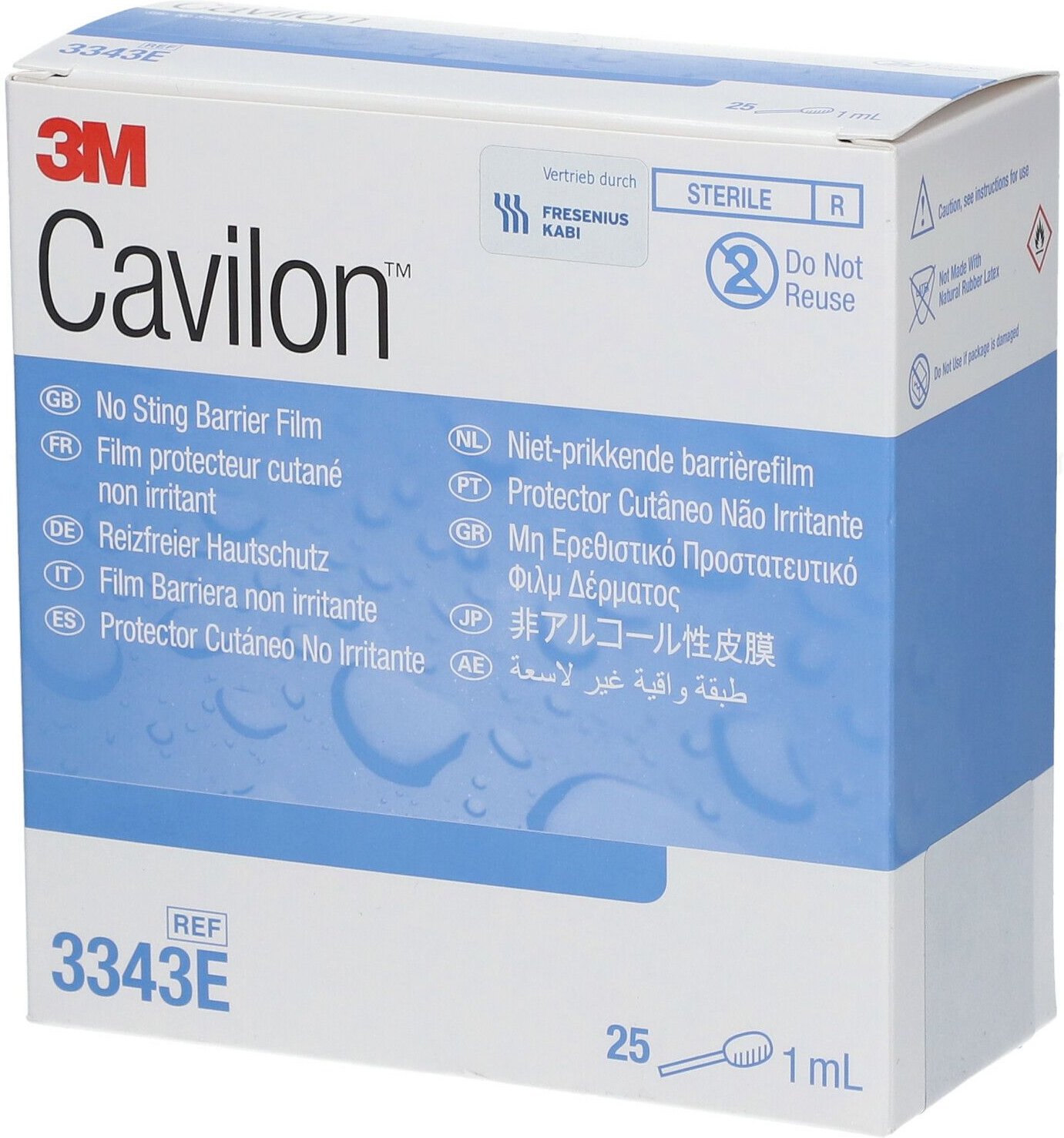 Cavilon reizfreier Hautschutz FK 1ml Applik.3343E 25x1 ml Flüssigkeit