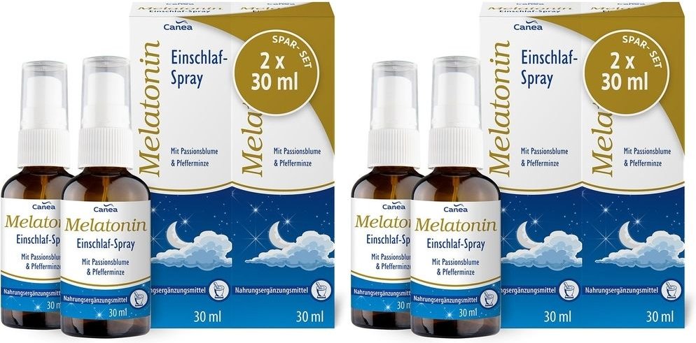 Melatonin Einschlaf-Spray Spar-Set 2x 2x2x30 ml Spray