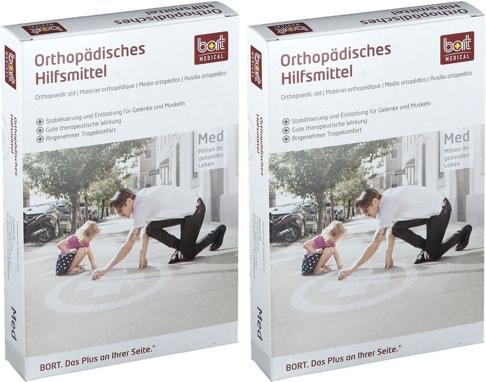 Bort Zweizug Kniest LAR x2 2x1 St Bandage(s)