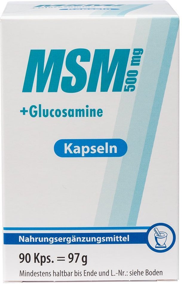 Thumbnail - MSM 500 mg+Glucosamine Kapseln 90 St