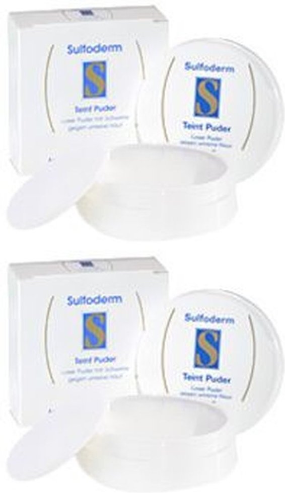 Sulfoderm S Teint Puder 2x 2x20 g