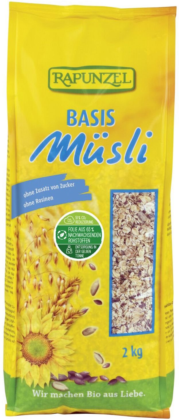 Rapunzel Bio Basis Müsli 2000 g