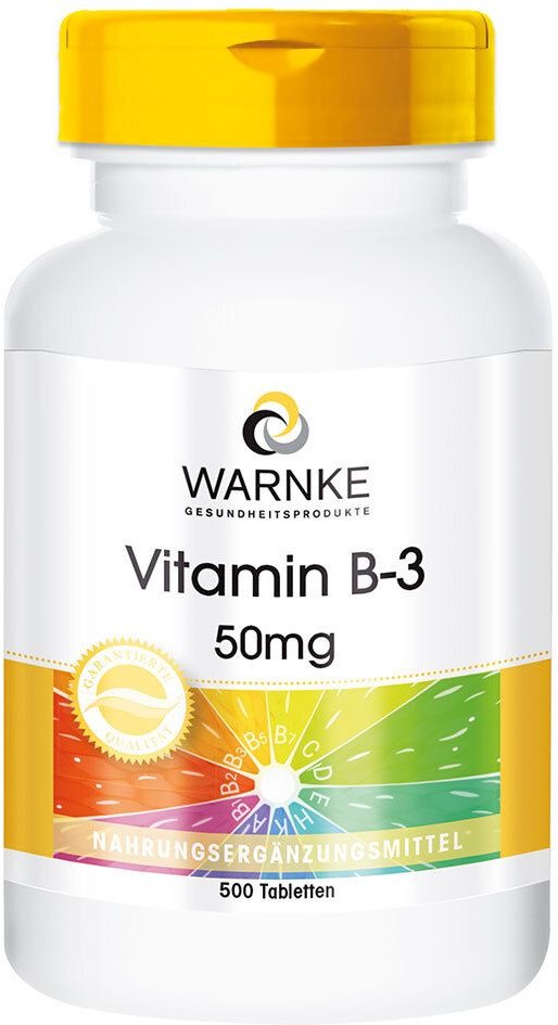 Vitamin B3 50 mg Tabletten 500 St