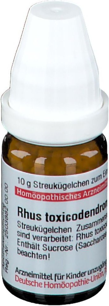 Rhus Toxicodendron D 3 Globuli 10 g
