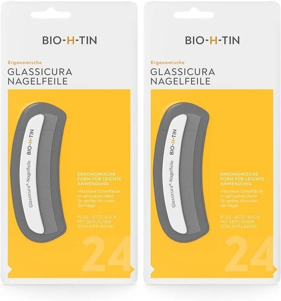 Bio-H-Tin Glassicura Nagelfeile 2x 2x1 St