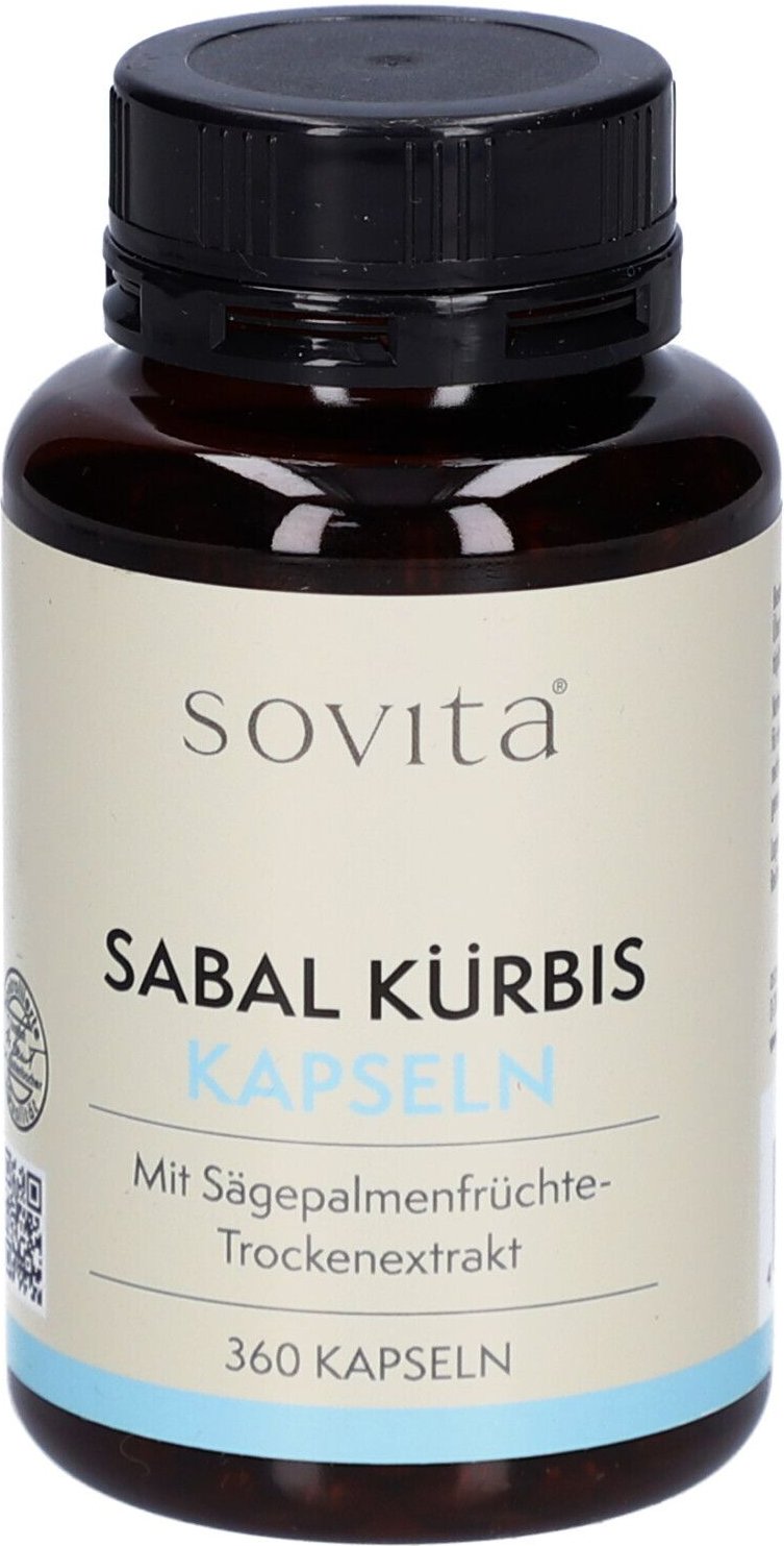 Sovita Sabal Kürbis Kapseln 360 St