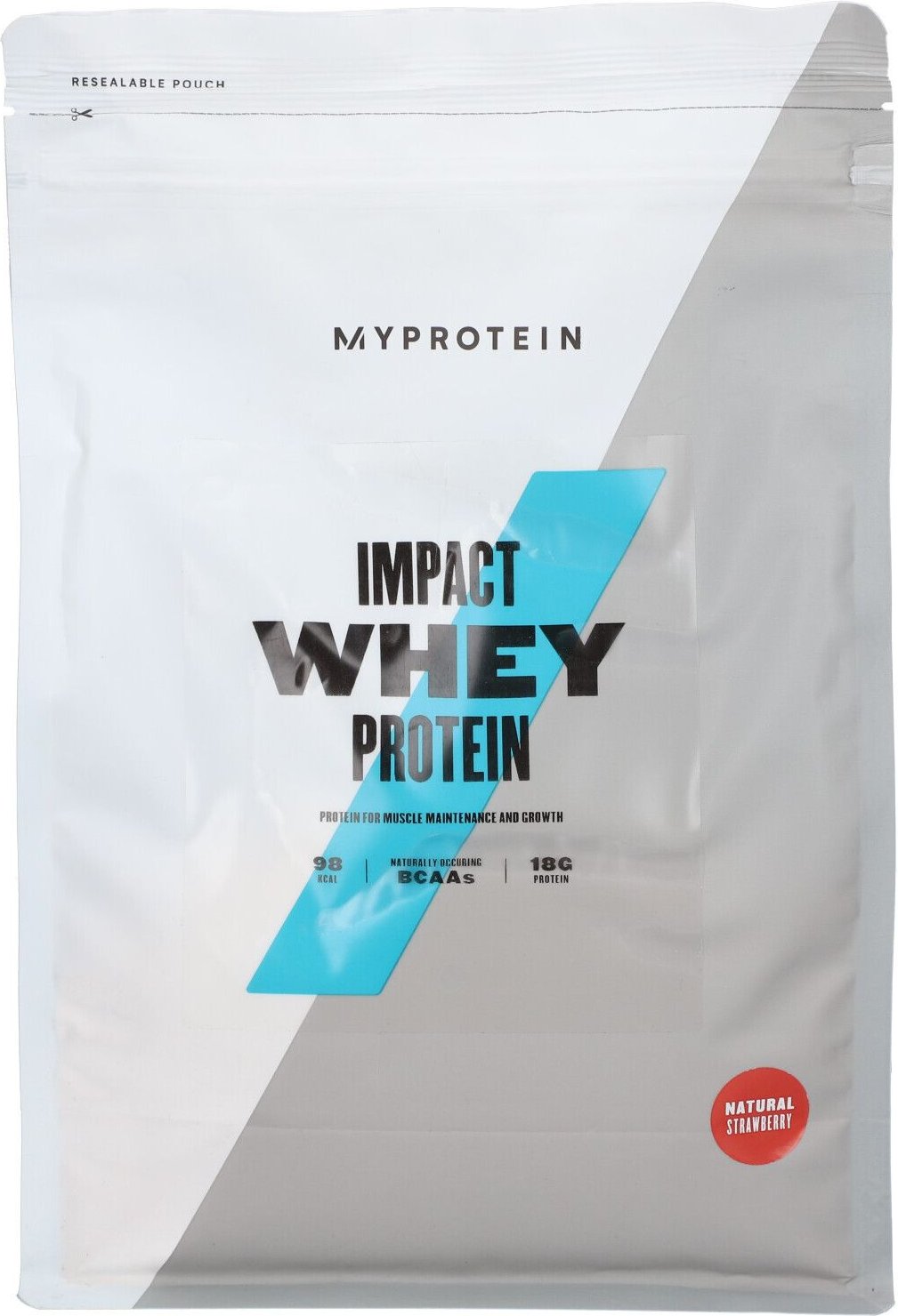 MyProtein Impact Whey Protein (1000g) Natural Strawberry 1000 g Pulver