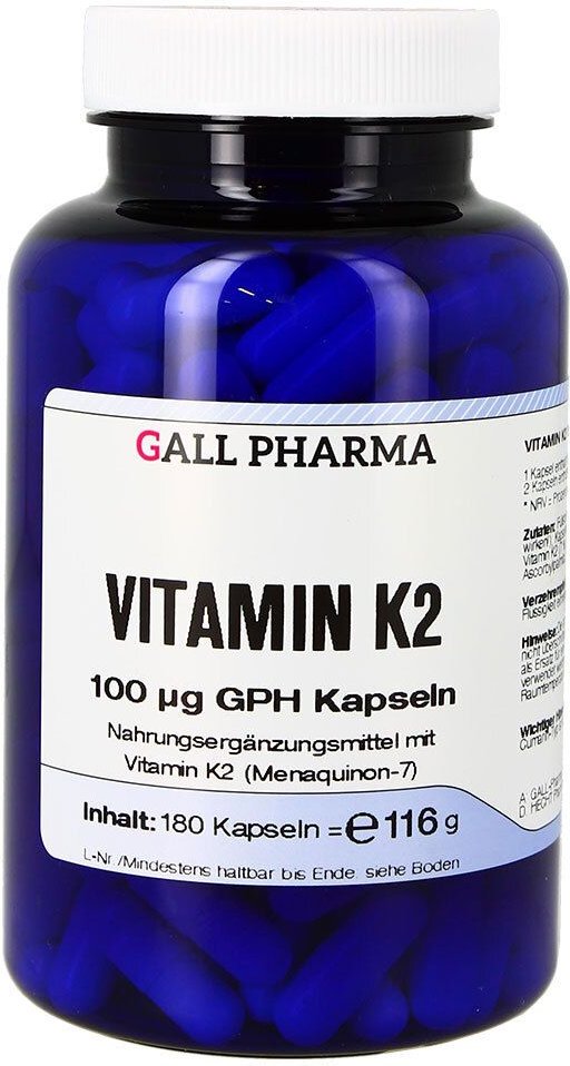 Vitamin K2 100 µg GPH Kapseln 180 St