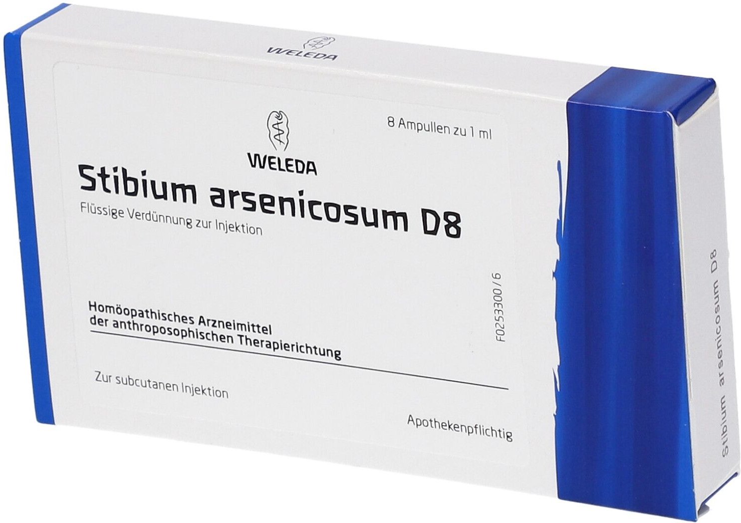 Stibium Arsenicosum D 8 Ampullen 8x1 ml
