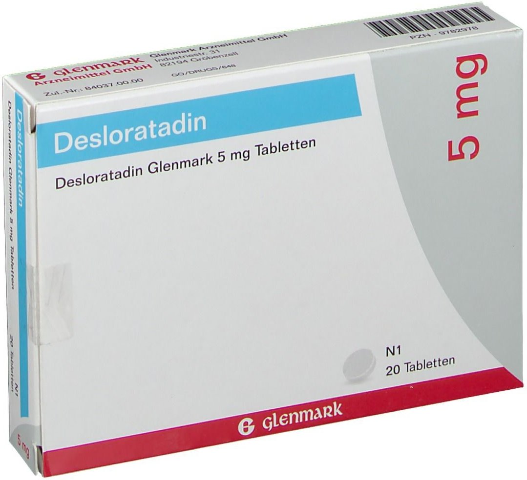 Desloratadin Glenmark 5 mg Tabletten