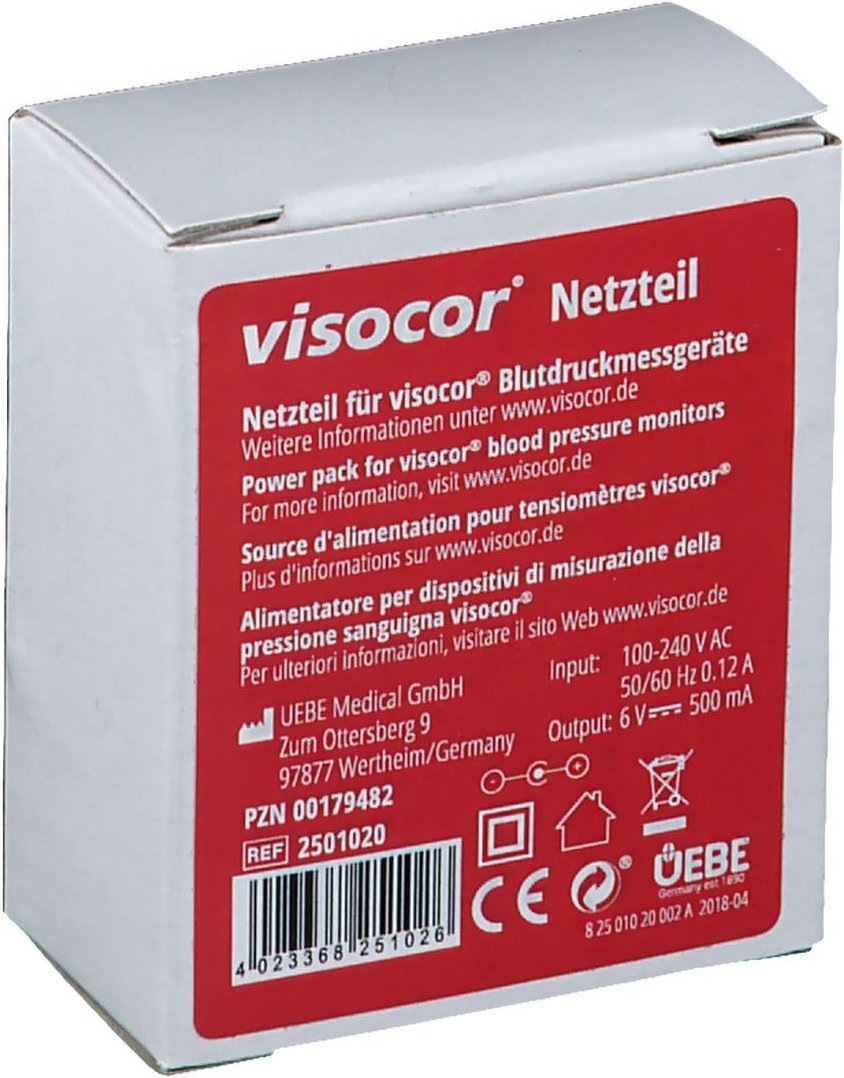 Visocor Netzteil Typ A1 für visomat und visocor 1 St Zubehör