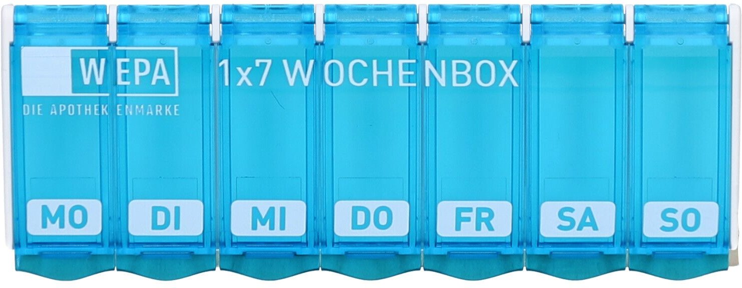 Thumbnail - Wepa 1x7 Wochenbox UV-Schutz + grün