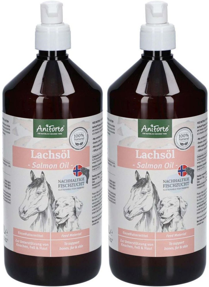 AniForte Lachsöl 1 L x2 2x1 l Öl