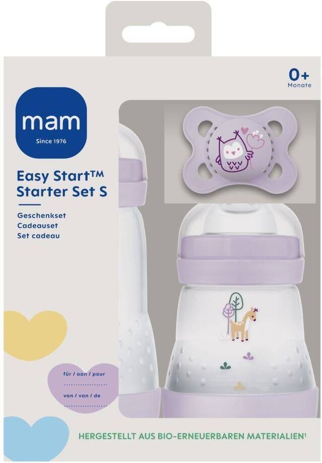 MAM Easy Start Geschenkset S Lilac 0m+ 1 St Kombipackung