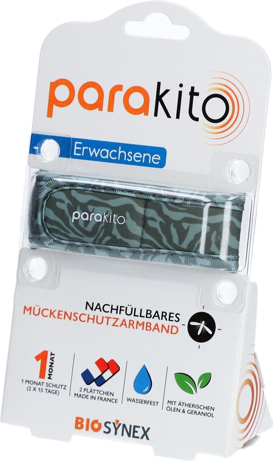 Para Kito Mückenschutz Armband Erw.Jungle 1 St